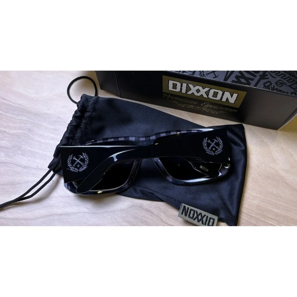 Dixxon Flannel Jefe Sunglasses Murked/Gray Bold Polarized NEW In Box Unisex